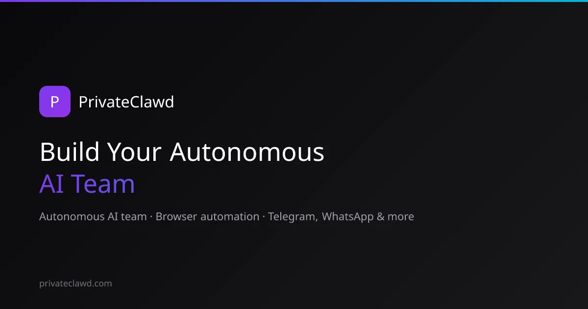 PrivateClawd screenshot 1