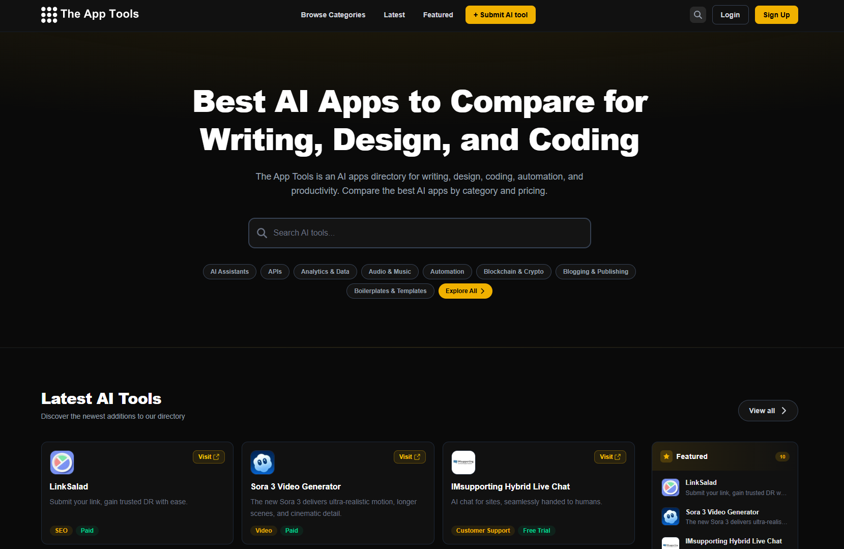 The App Tools screenshot 1