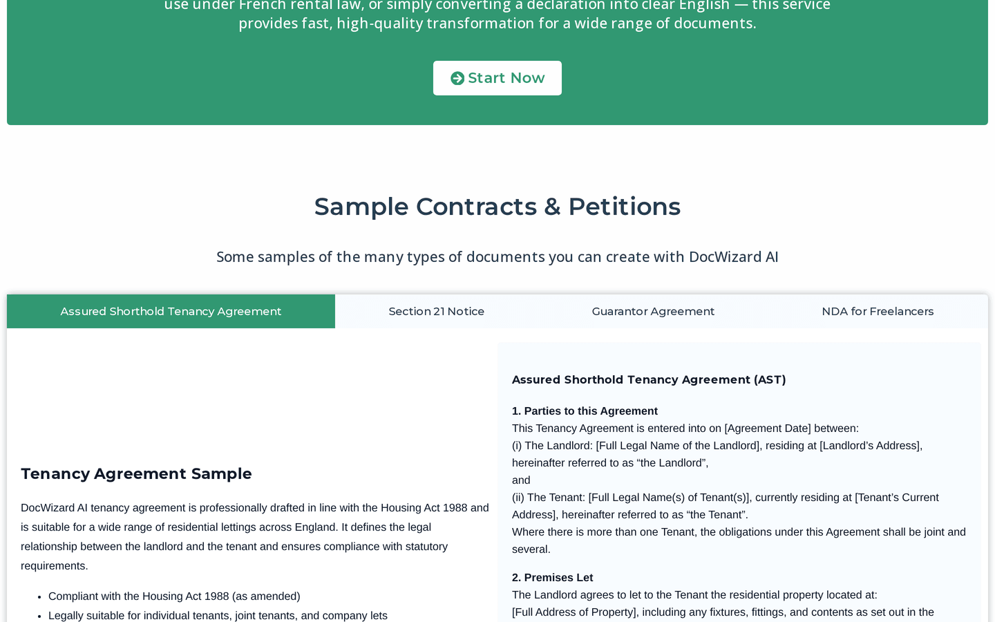 DocWizard AI screenshot 1