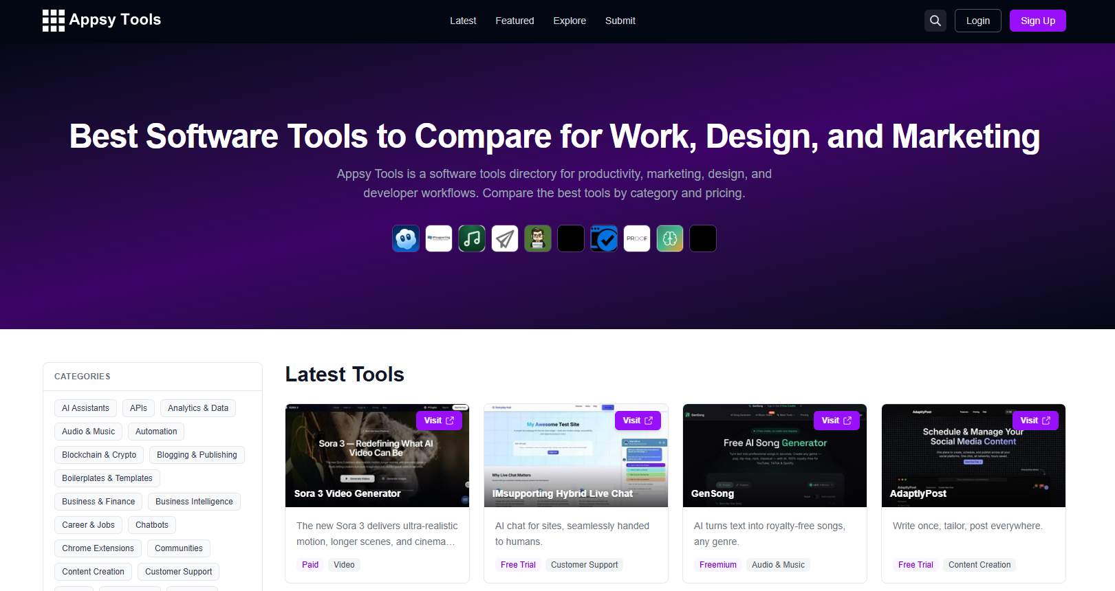 Appsy Tools screenshot 1