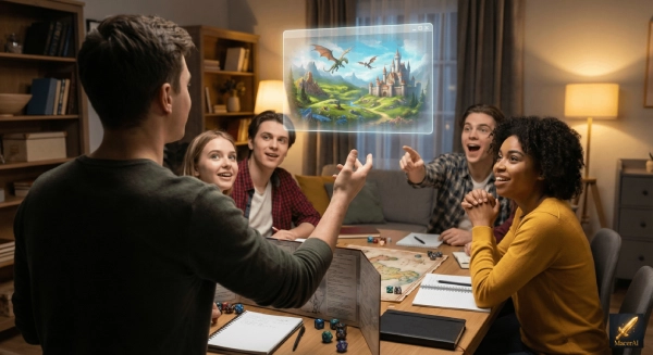 Macer AI - Zero prep TTRPG screenshot 1