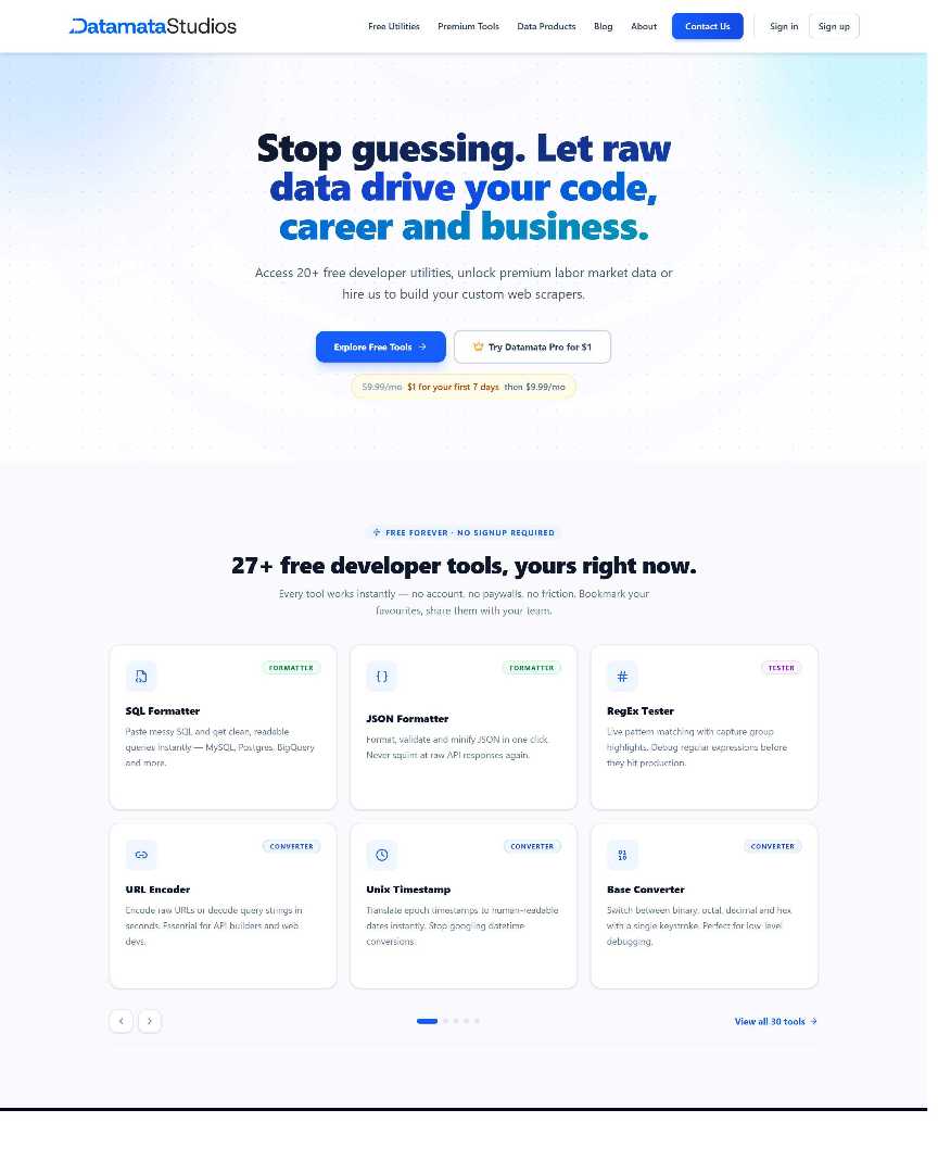 Datamata Studios screenshot 1