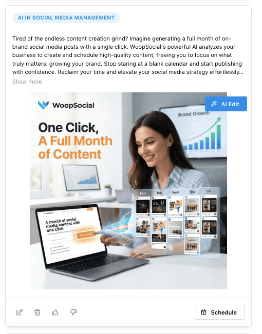 WoopSocial screenshot 1