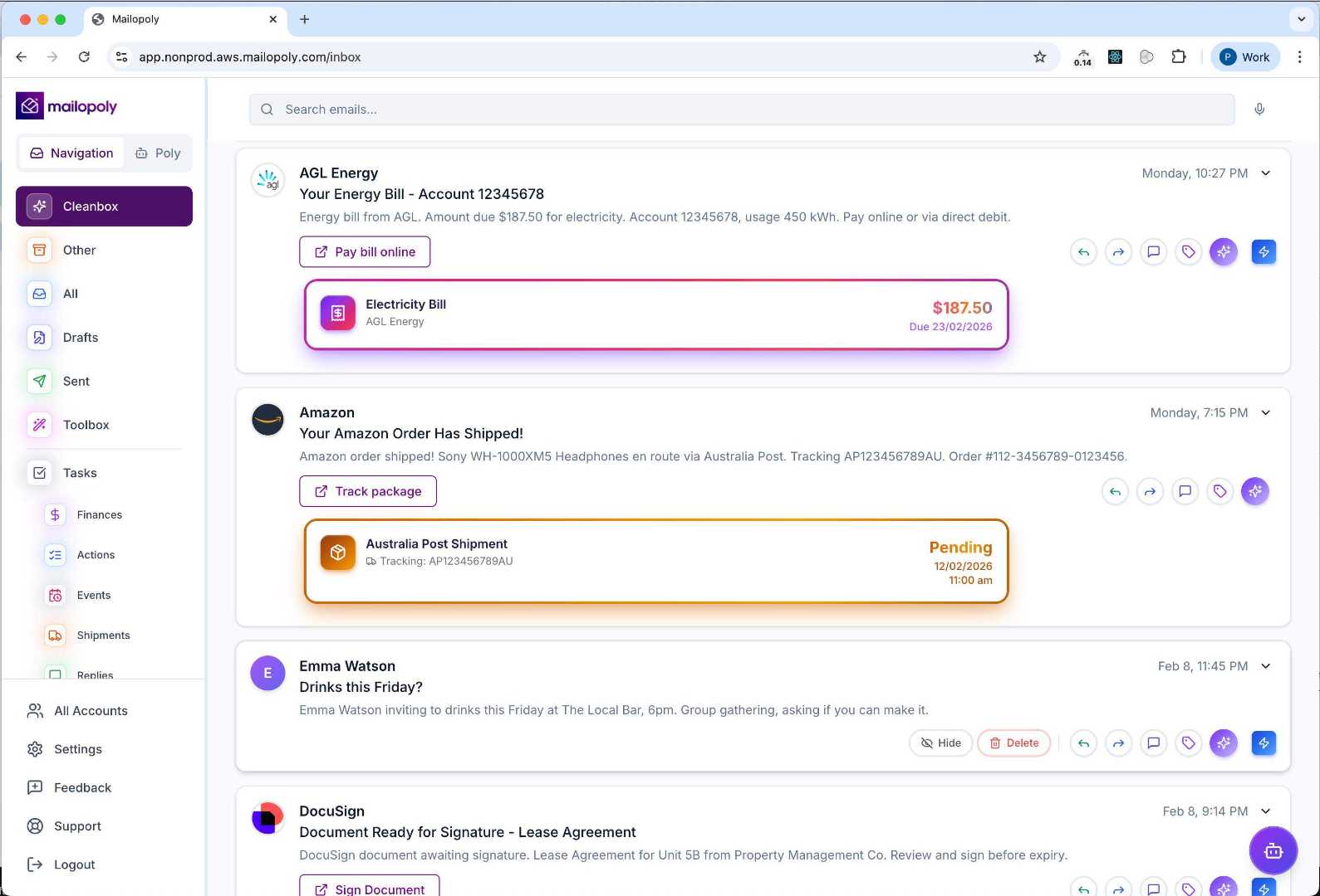 Mailopoly screenshot 1