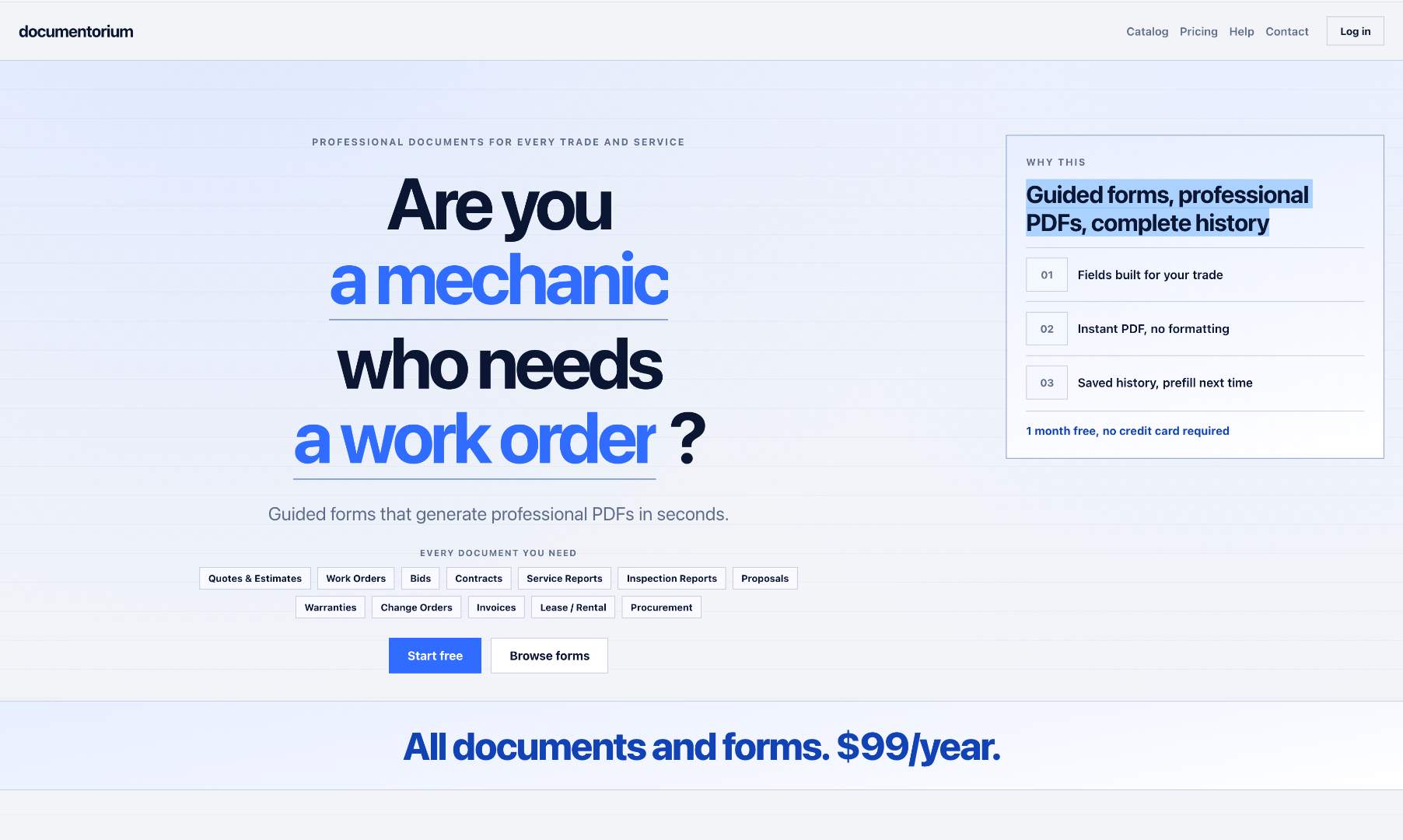 documentorium screenshot 1