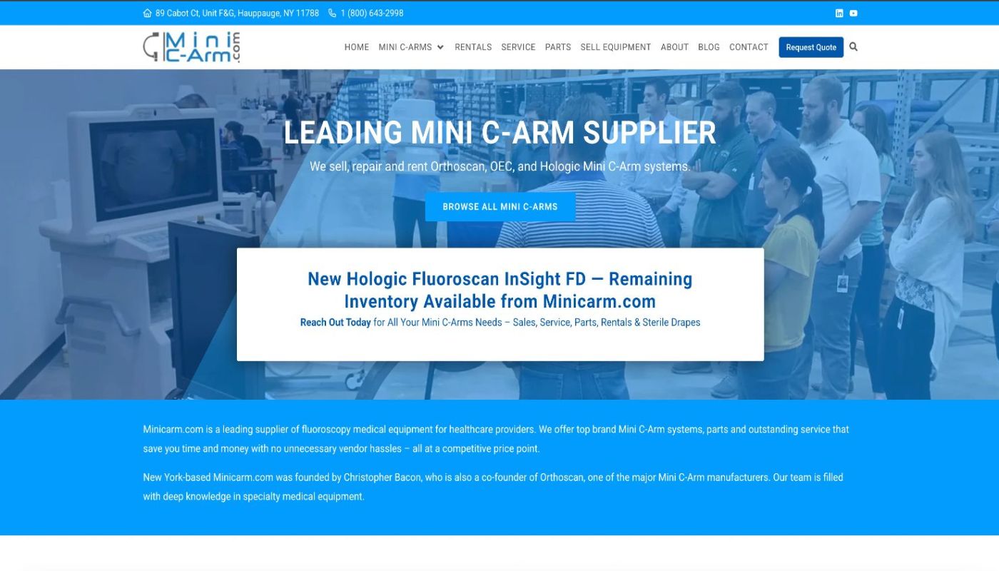 Minicarm.com screenshot 1