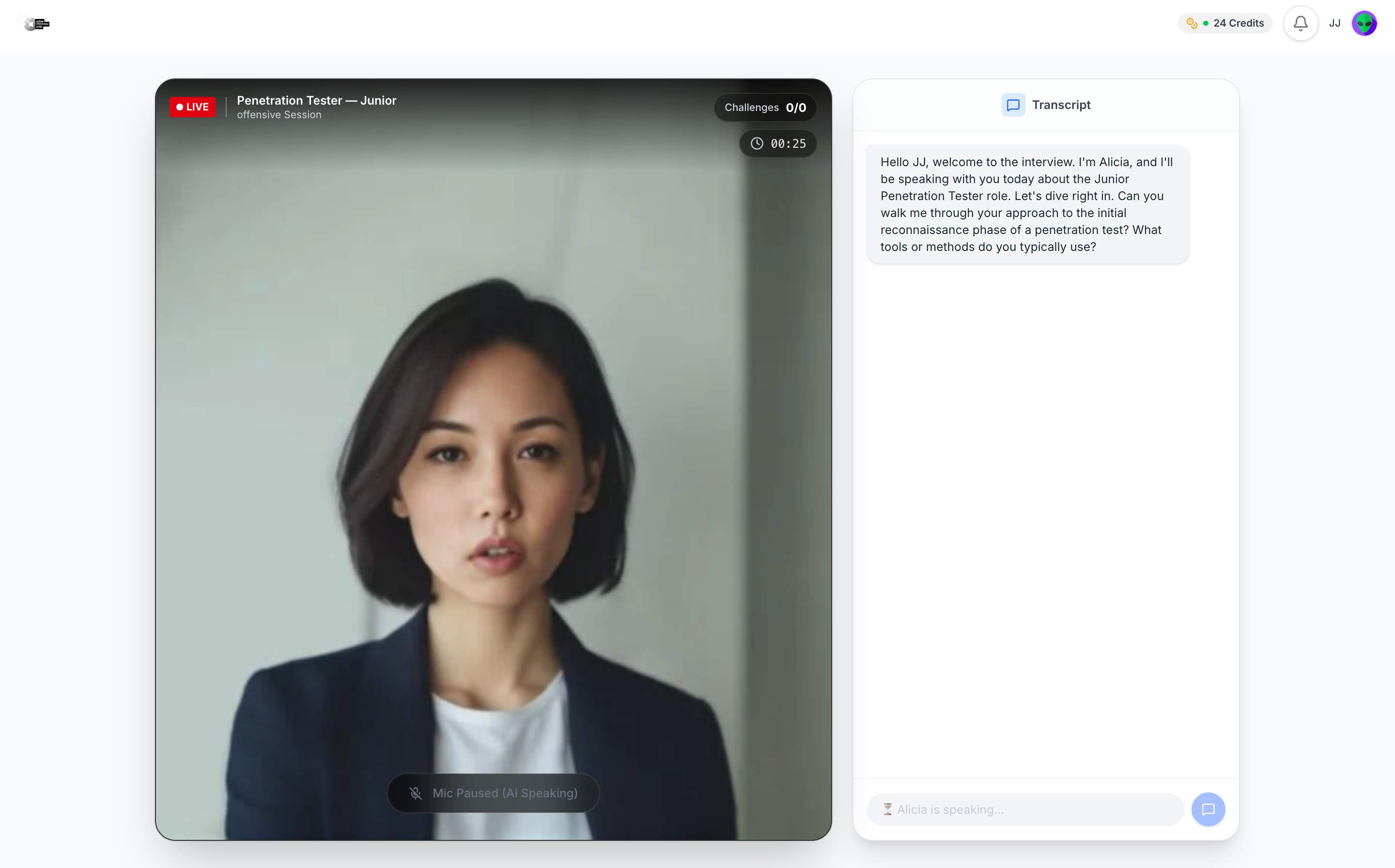 CyberInterviewPrep.com - Master Cyber Interviews with AI Coaching screenshot 1