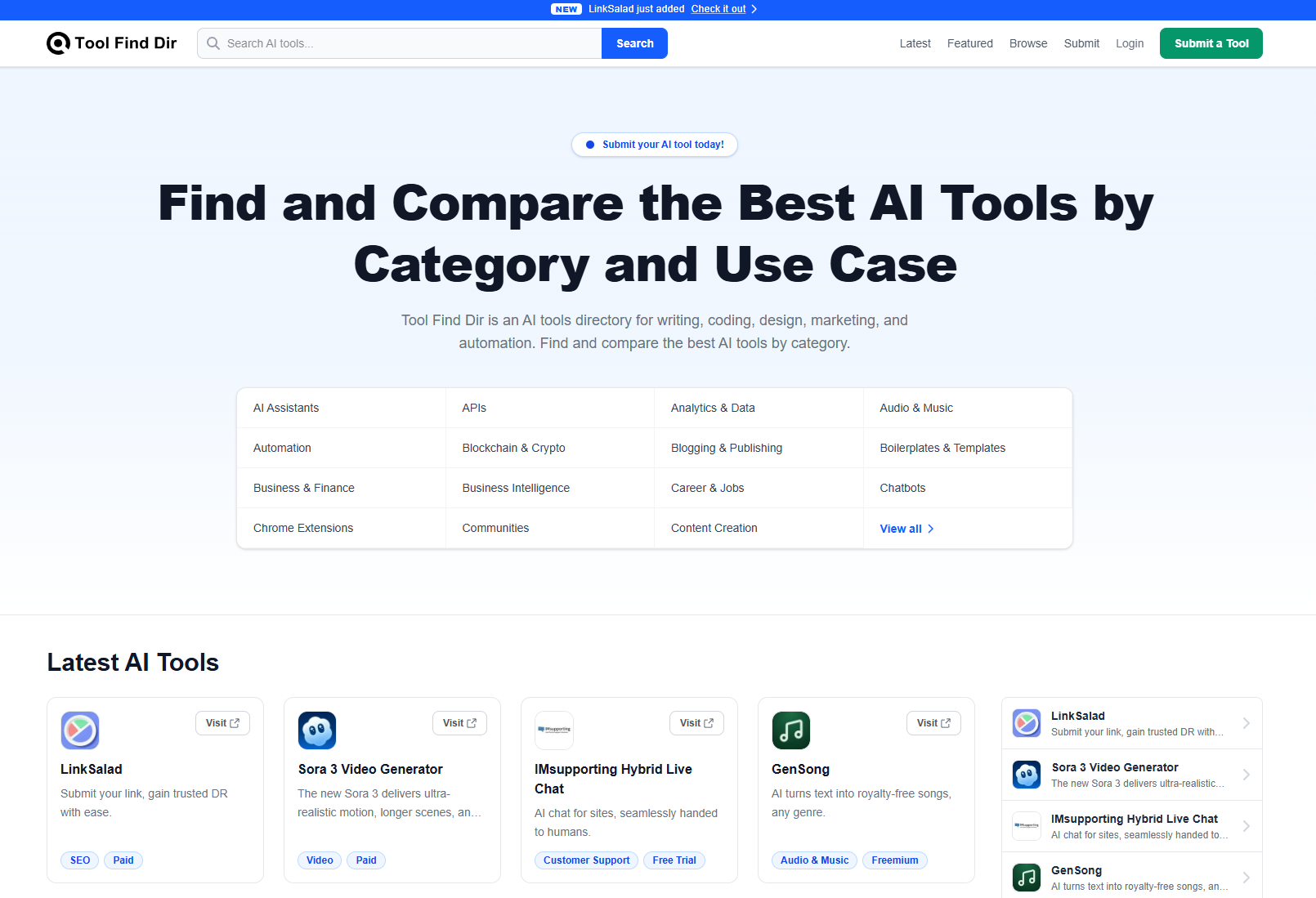 Tool Find Dir screenshot 1
