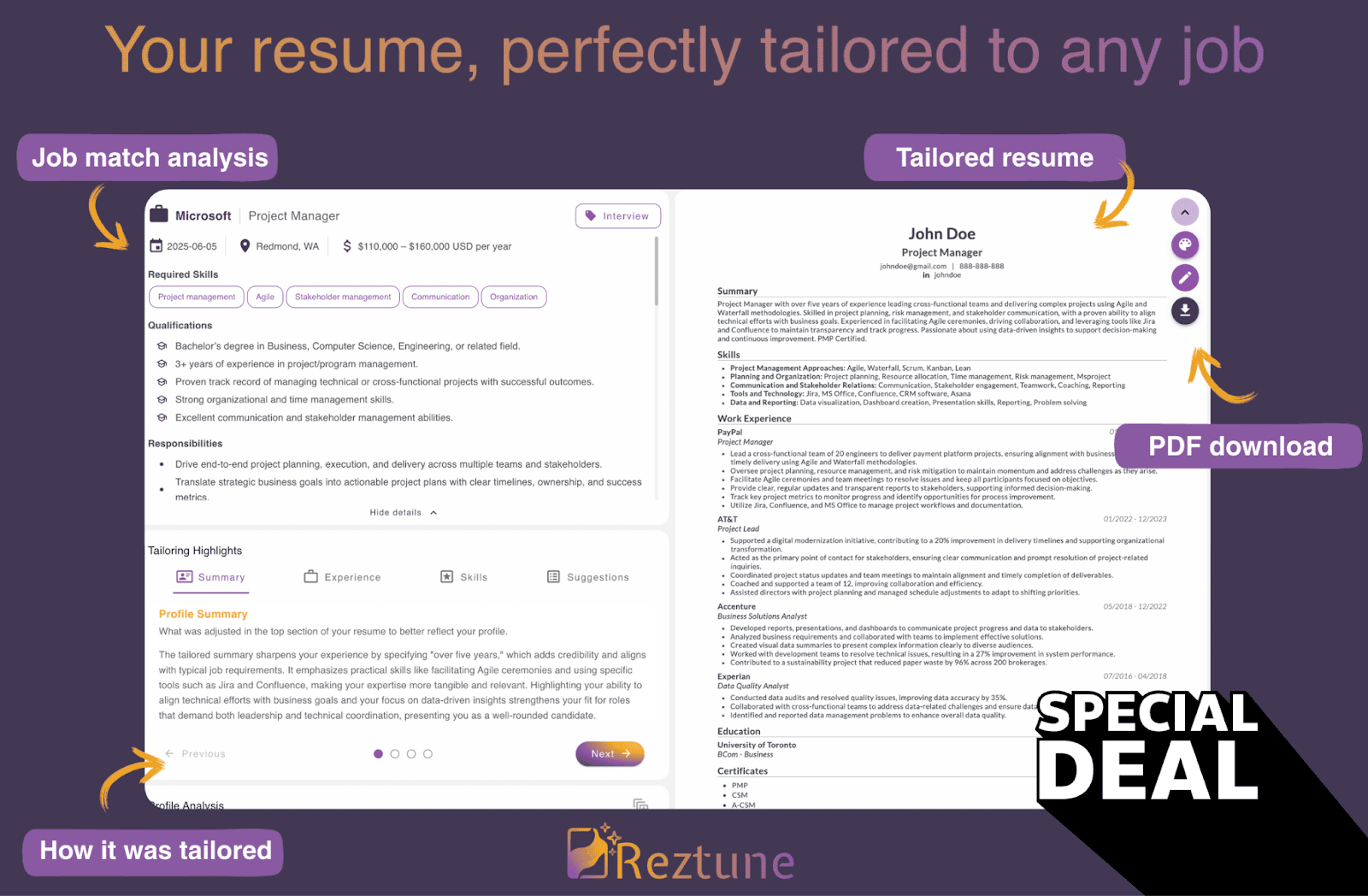 Reztune screenshot 1