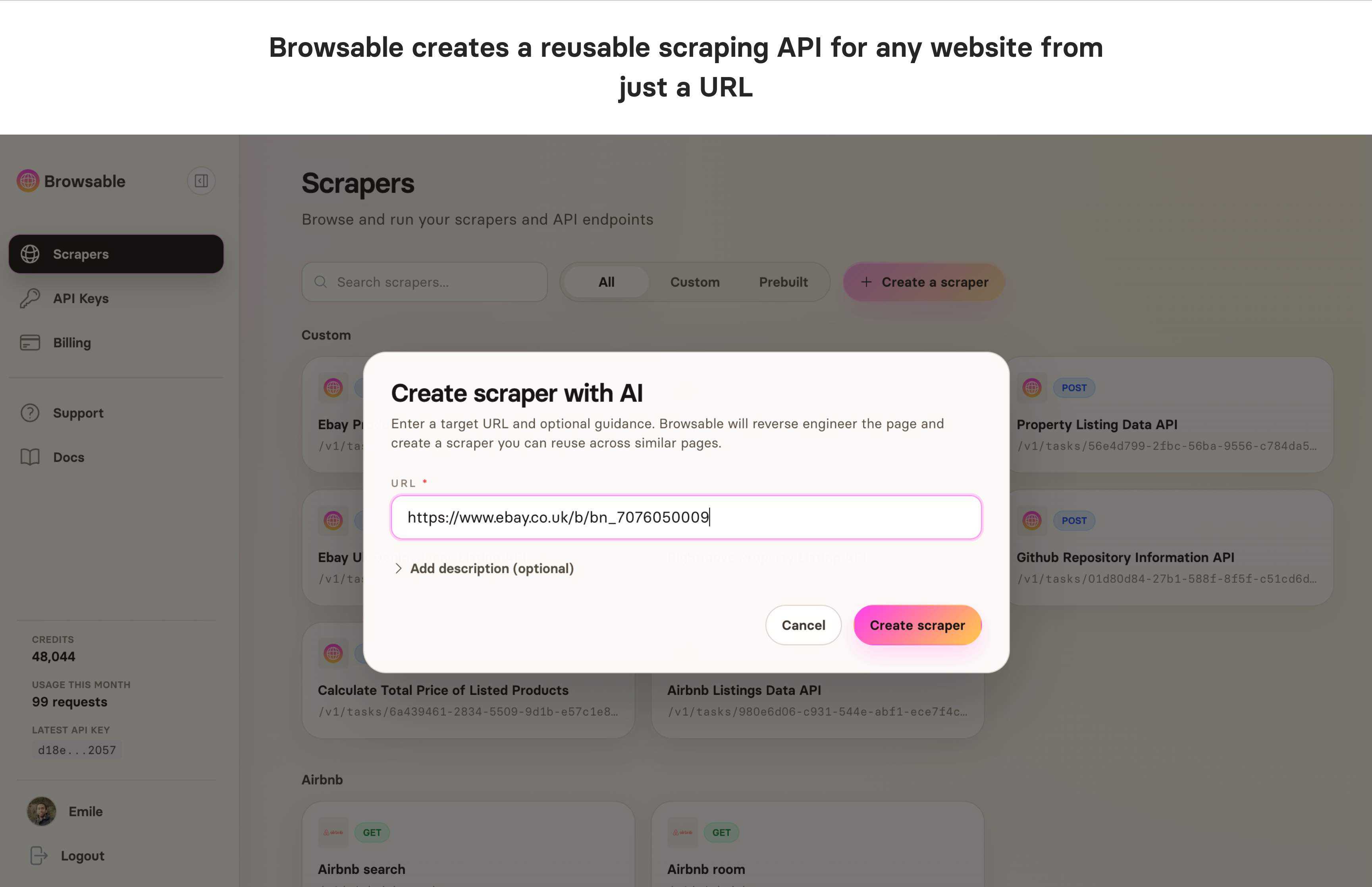 Browsable screenshot 1