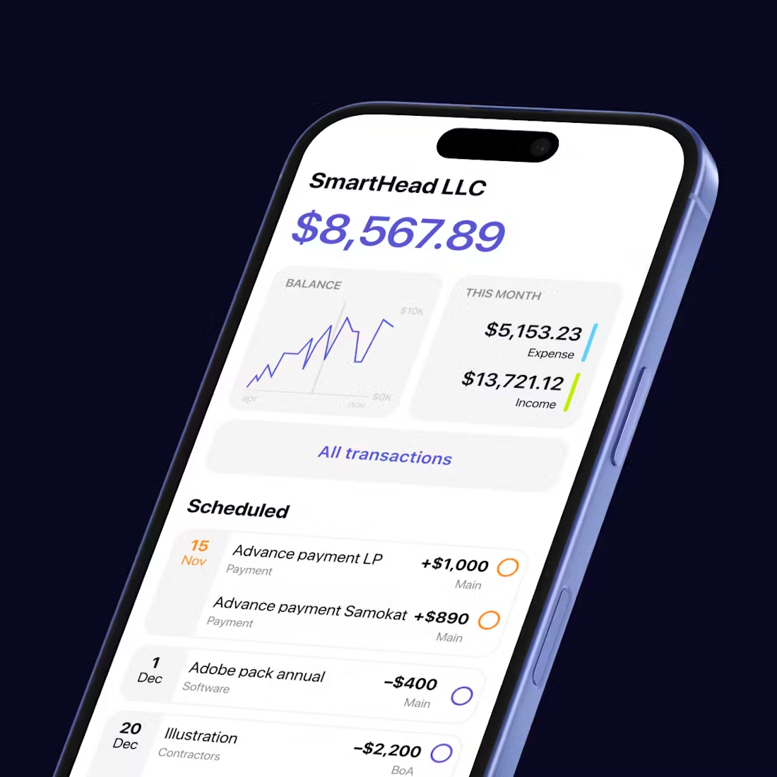 onbalance screenshot 1