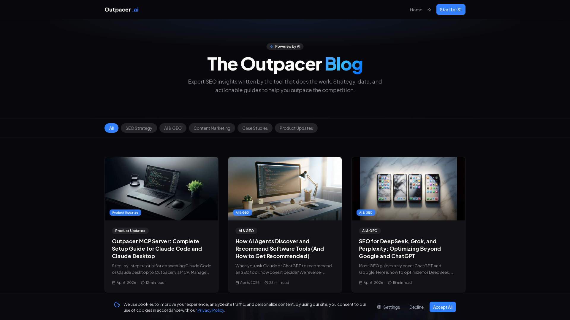 Outpacer.ai screenshot 1