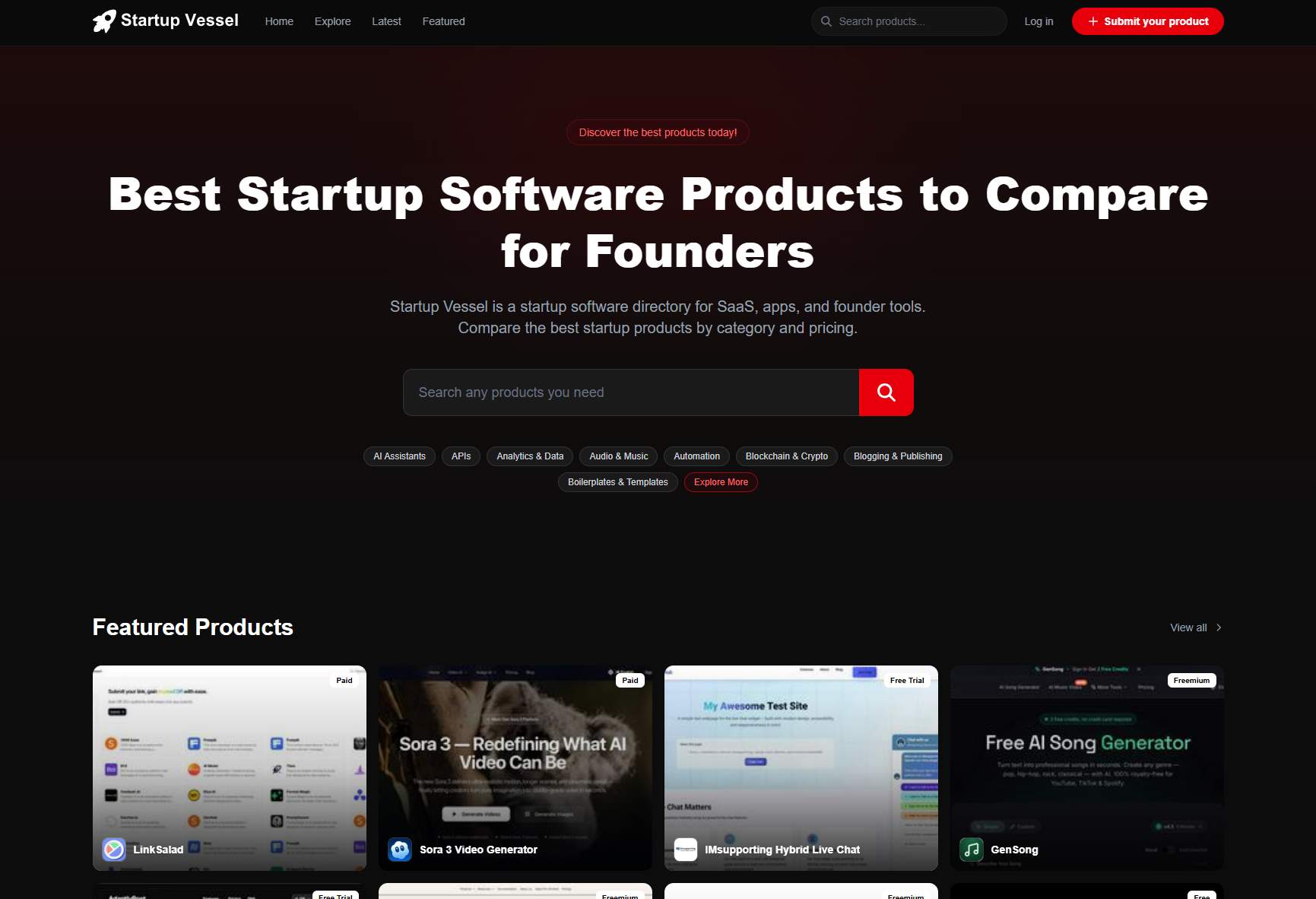 Startup Vessel screenshot 1