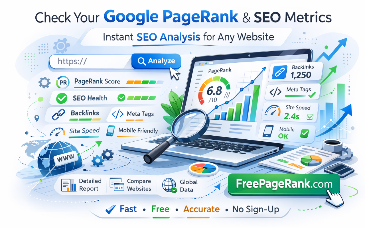 FreePageRank screenshot 1