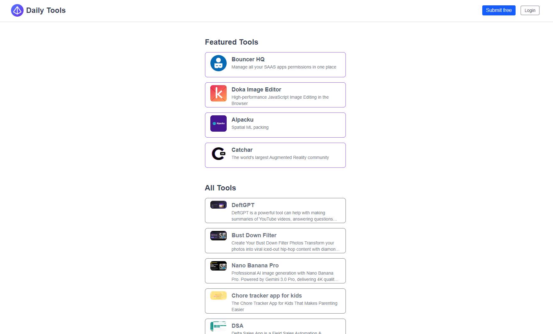 Daily Tools screenshot 1