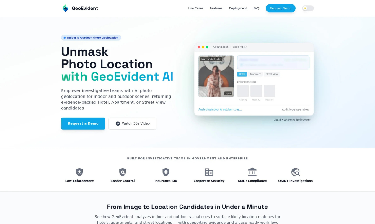 GeoEvident screenshot 1