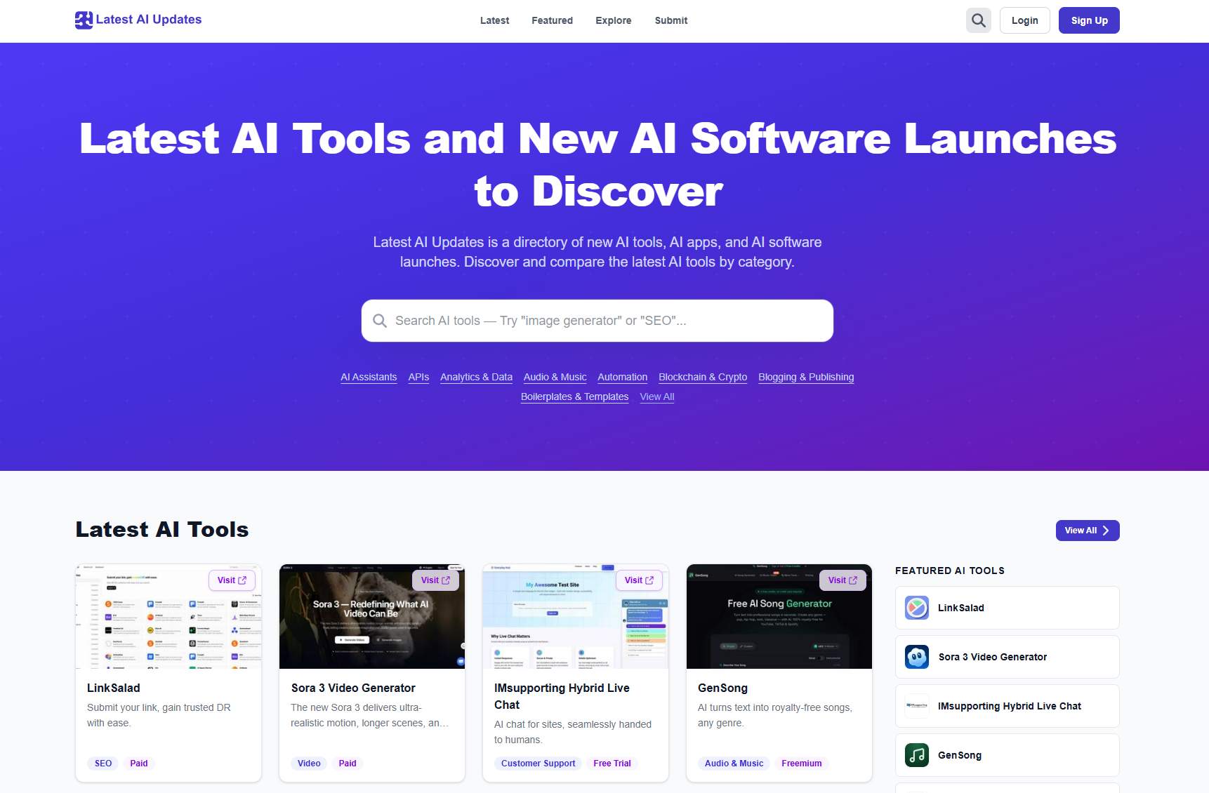 Latest AI Updates screenshot 1