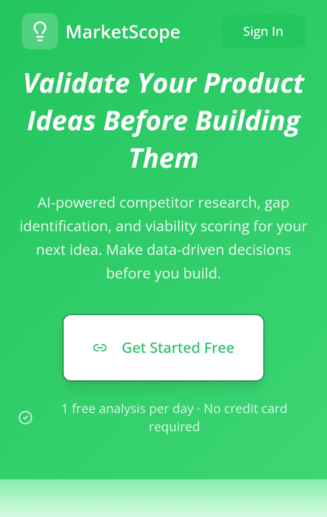 MarketScope screenshot 1