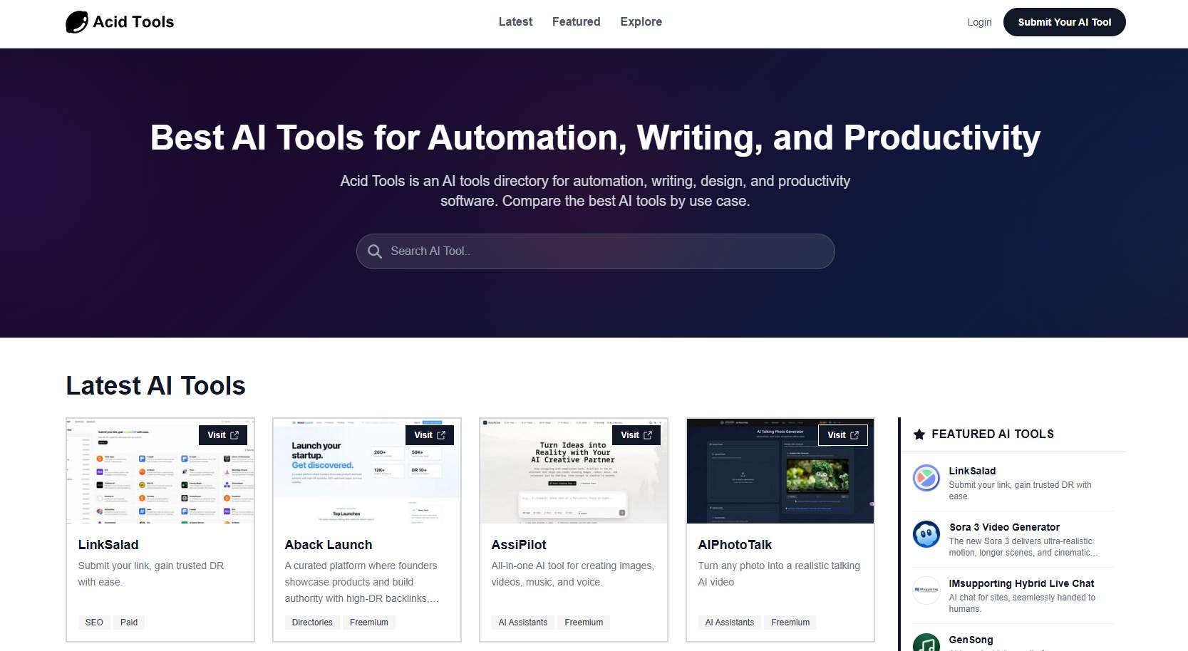 Acid Tools screenshot 1