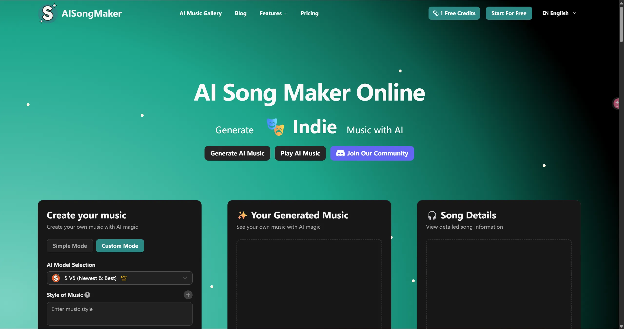 AI Song Maker screenshot 1