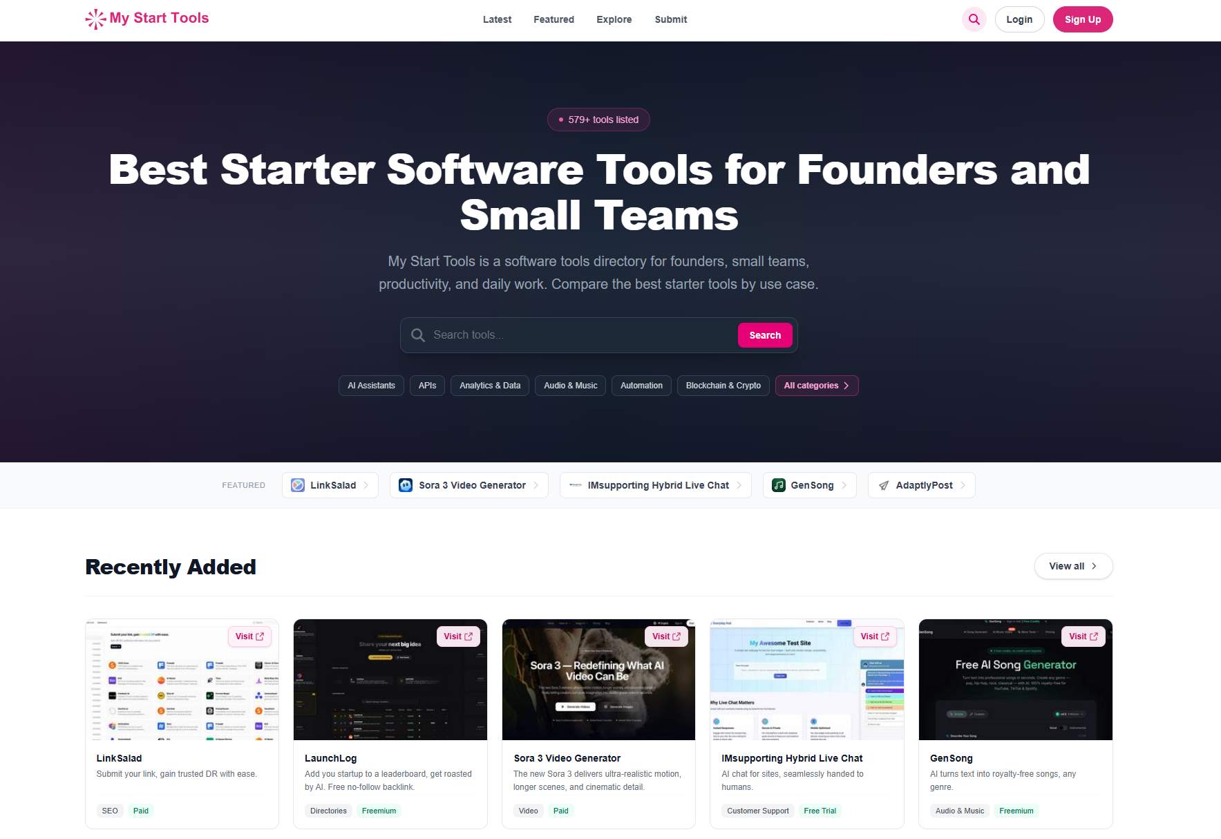 My Start Tools screenshot 1