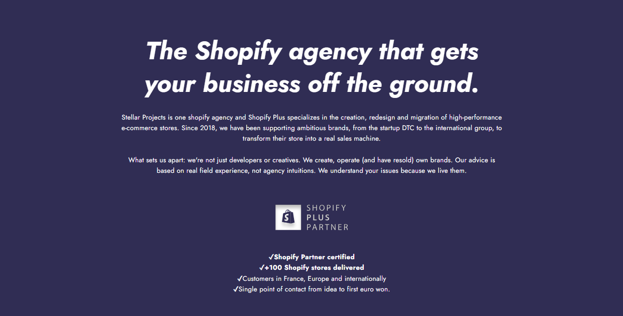 Stellar Projects screenshot 1