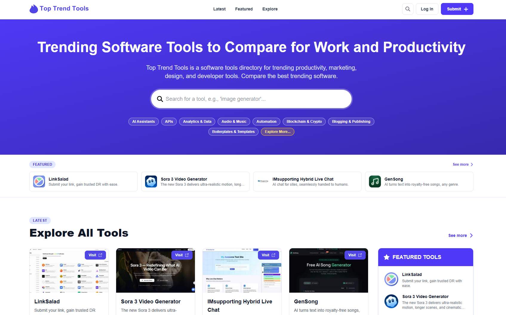 Top Trend Tools screenshot 1
