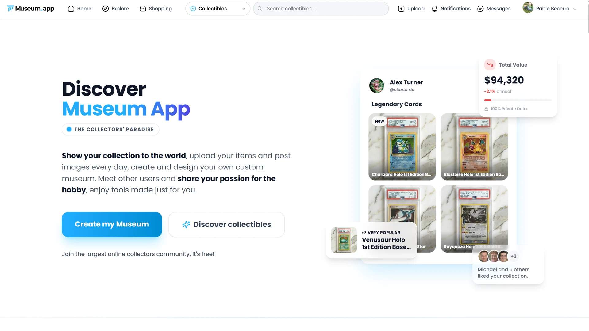 Museum App screenshot 1