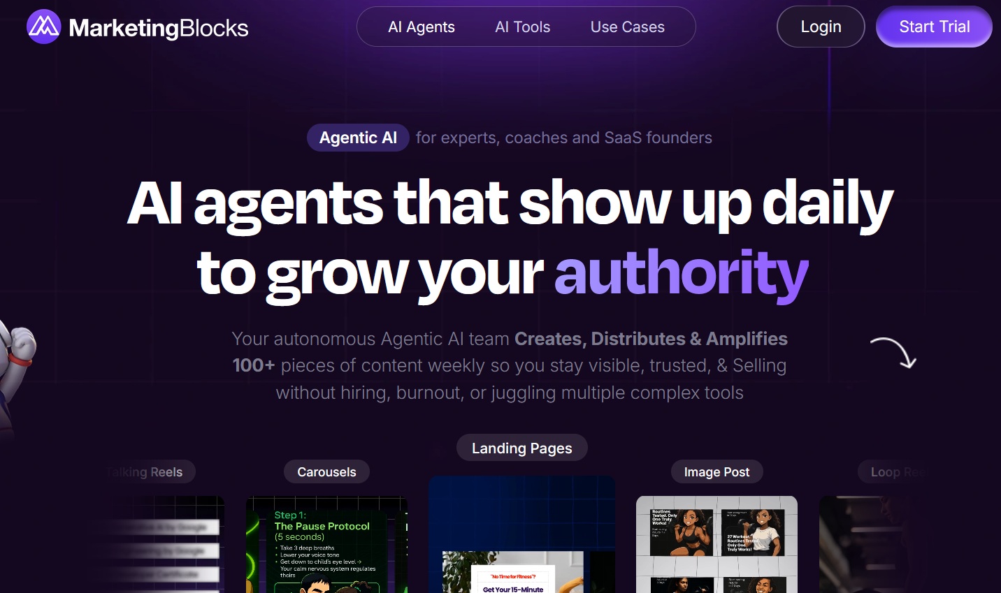 Marketingblocks.ai screenshot 1