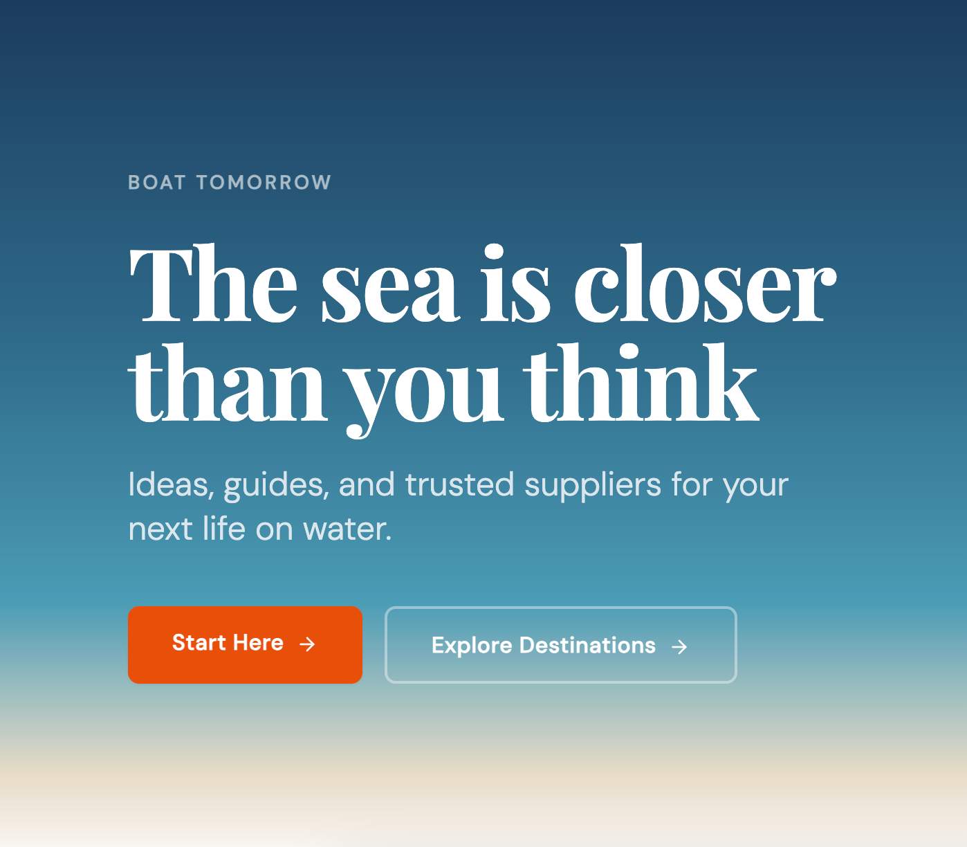 BoatTomorrow screenshot 1