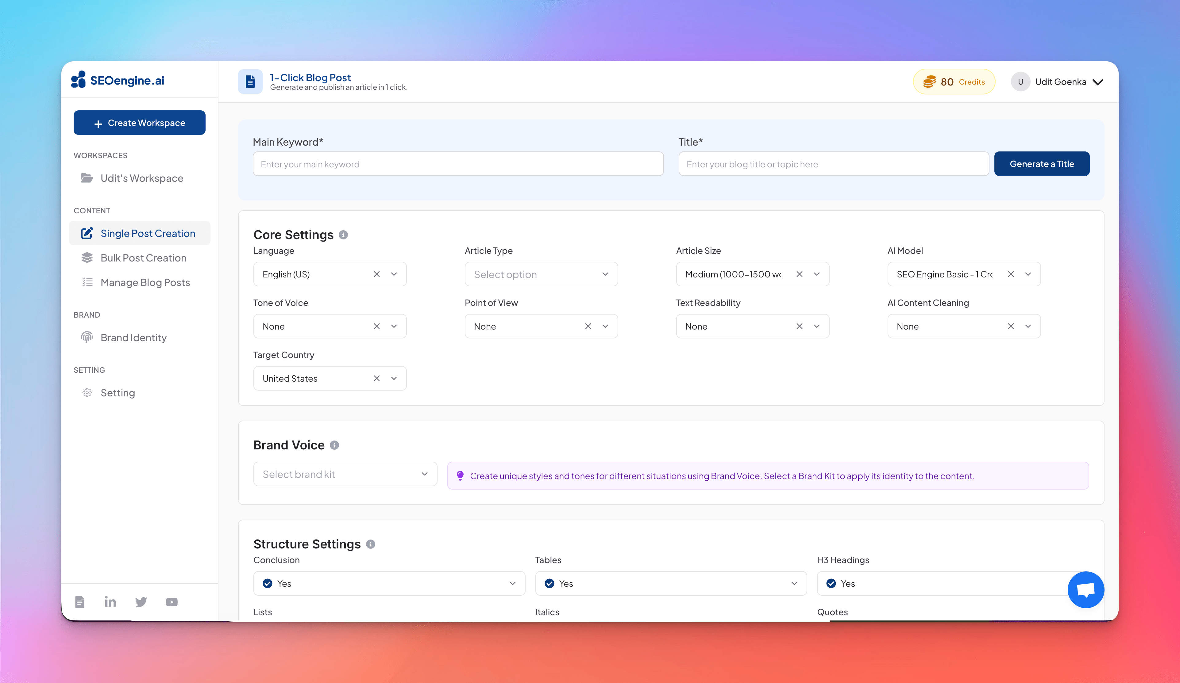 SEOengine.ai: AI-powered SEO content that ranks on Google automatically