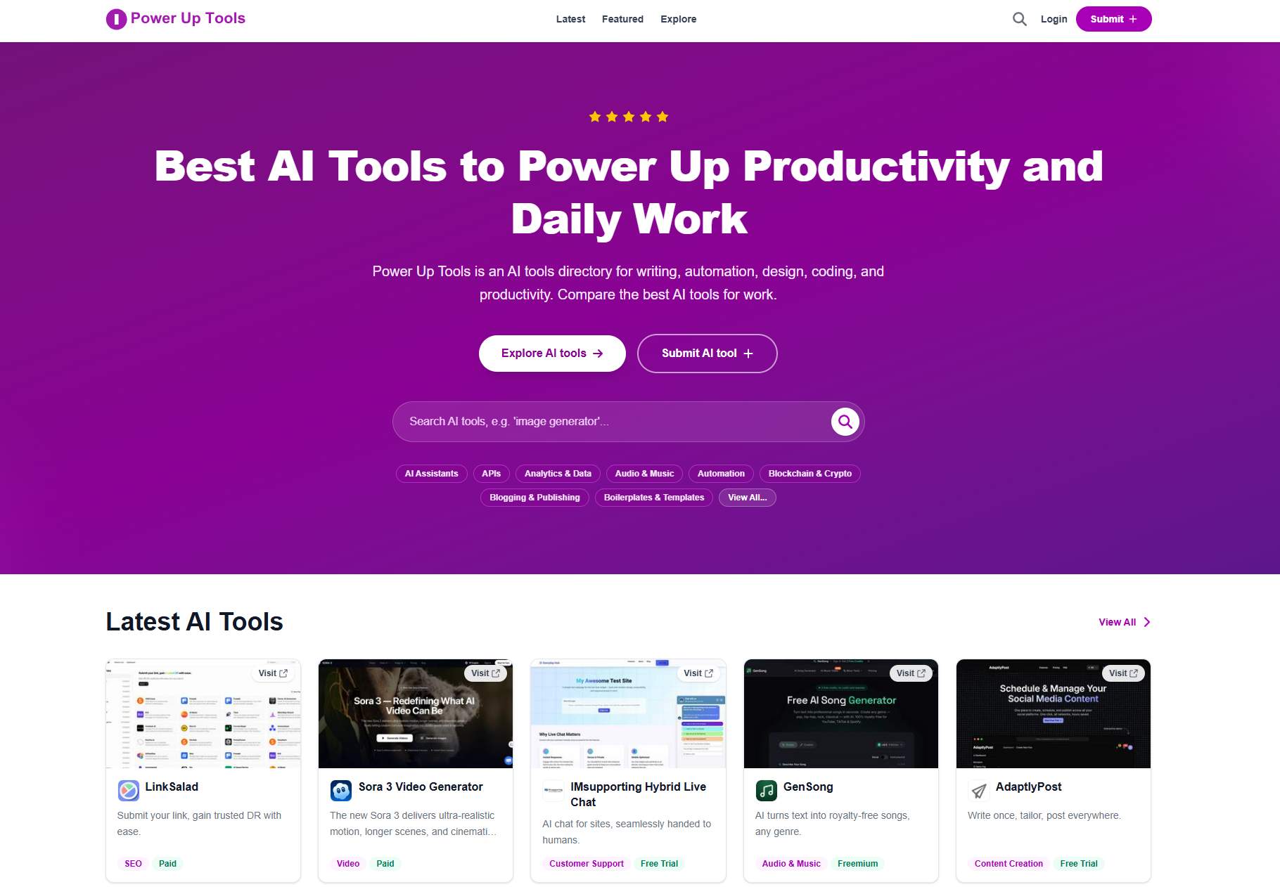 Power Up Tools screenshot 1