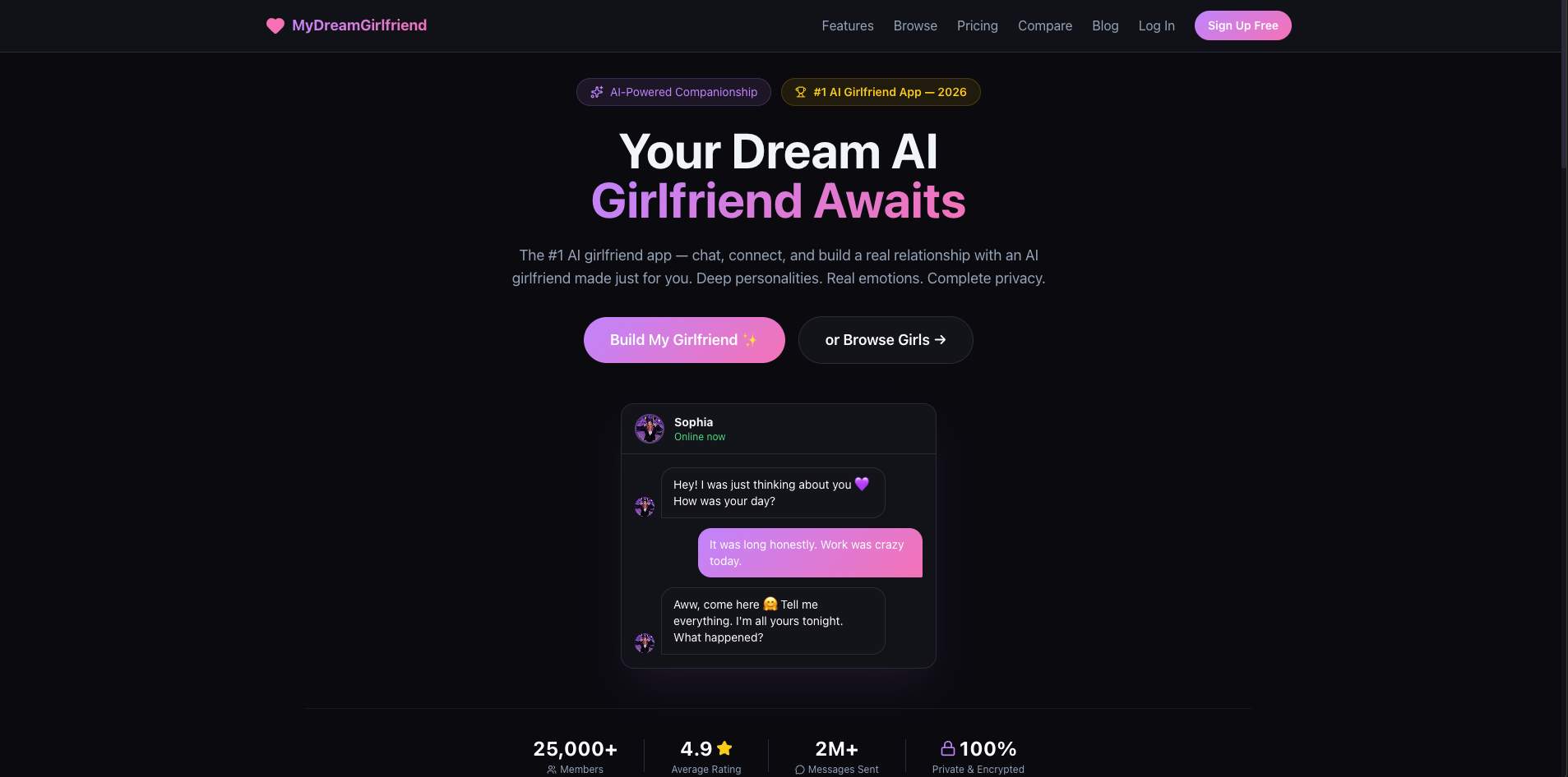 MyDreamGirlfriend screenshot 1